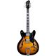 HAGSTROM ELEC. GUITAR. VIKING - TOBACCO SUNBURST, CONTOURED