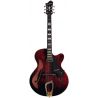 HAGSTROM JAZZ. GUITAR. HL-550 - NATURAL MAHOGANY GLOSS - CO