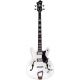 HAGSTROM ELEC. BASS. VIKING BASS - WHITE GLOSS, CONTOURED P