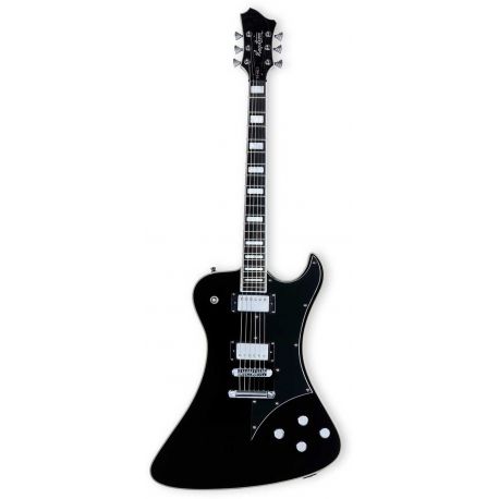 HAGSTROM ELEC. GUITAR. FANTOMEN CUSTOM BLACK GLOSS
