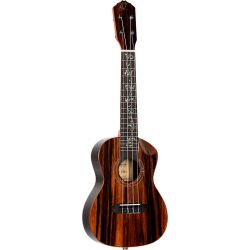 ORTEGA ELITE S. AC-ELEC CONCERT UKELELE SOLID EBONYEBONY