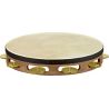 MEINL TAH1V-WB 1 ROW, HAMMERED BRASS JINGLES, WALNUT BRO