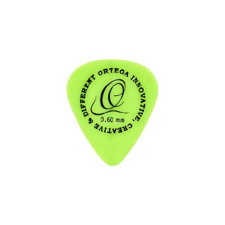 ORTEGA OGPST36-060 PACK 36 PICK 0,60MM GREEN