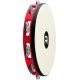 MEINL TAH1BK-R-TF PANDERETA CON PARCHE DE 1 FILA DE SONA