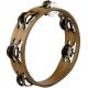 MEINL CTA2WB 2 ROWS, STAINLESS STEEL JINGLES, WALNUT BRO