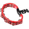 MEINL TMT2R MOUNTABLE, STEEL JINGLES, RED