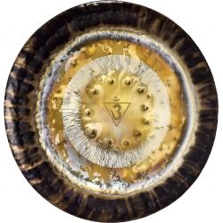 SONIC ENERGY G24BC6 BROW CHAKRA GONG, 2460 CM, 221,23 HZ  A2