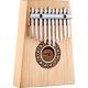 SONIC ENERGY KL1009H SOUNDHOLE KALIMBA, 10 NOTES, MAPLE