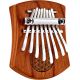 SONIC ENERGY KL802FOL MINI KALIMBA, 8 NOTES, FLOWER OF LIFE