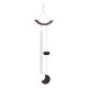 SONIC ENERGY MMC49S MOON MED.CHIME,49,432HZ,CURVED SUSP.SILVER