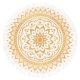 SONIC ENERGY MMR1VG MEDITATION RUG, VINTAGE GOLD