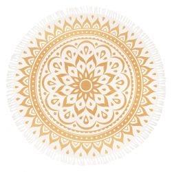 SONIC ENERGY MMR1VG MEDITATION RUG, VINTAGE GOLD