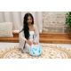 SONIC ENERGY 10 MARBLE CRYSTAL SING.BOWL,LIGHT BLUE, MCSB10G