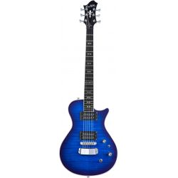 HAGSTROM ELEC. GUITAR. ULTRA SWEDE - WORN DENIM