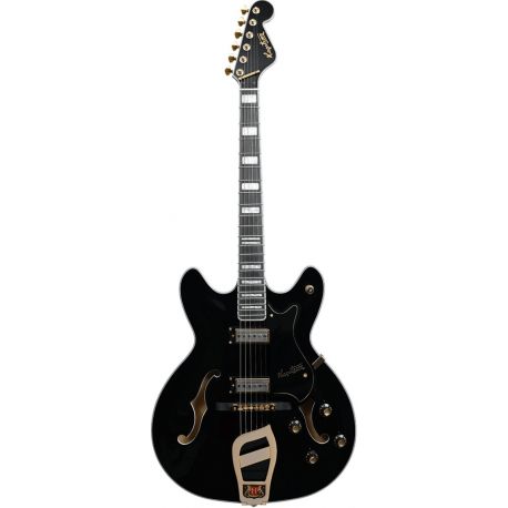 HAGSTROM ELEC. GUITAR. 67 VIKING - BLACK
