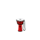 MEINL JRD-R 7 JUNIOR SYNTHETIC DJEMBE, RED
