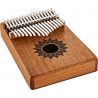 SONIC ENERGY KL1708H SOUND HOLE KALIMBA C MAJOR 17-NOTES,MAHOG