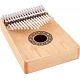 SONIC ENERGY KL1709H SOUND HOLE KALIMBA C MAJOR 17-NOTES, MAPLE