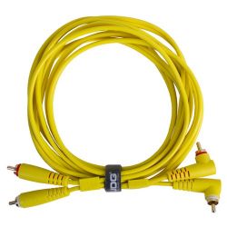 UDG GEAR U97005YL UL AUDIO CABLE RCA STRAIGHT-RCA ANGLED