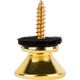 ORTEGA STRAP PIN PAIR GOLD