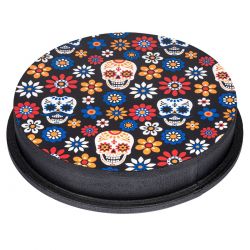 MEINL JUMBO DJEMBE SYNTH HEAD DAY OF DEAD HEAD-JD10DA