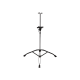 MEINL HDSTAND STAND DOBLE PARA CONGA HEADLINER CONGAS