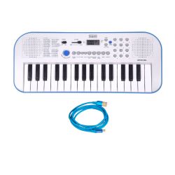 OQAN TECLADO QKB32BL BLUE + USB CABLE