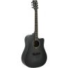 OQAN GUITARRA ELECTRO-ACUSTICA QGA-101 BKCE