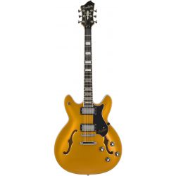 HAGSTROM ELEC. GUITAR. JUSTIN YORK VIKING, GOLD, CONTOURED