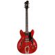 HAGSTROM ELEC. GUITAR. VIKING LEFT HANDED WILD CH TRA