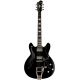 HAGSTROM ELEC. GUITAR. TREMAR VIKING DLX - BLACK GLOSS, CON