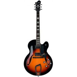 HAGSTROM ELEC. GUITAR. HJ-800 - VINT SB - CONTOURED SOLID S