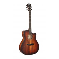 CORT GUIT. ACU. CORE-GA BL.WOOD OPLB WCASE