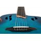 ORTEGA TOURPLAYER GUITAR, FLAMED MAPLE TOP, BLUE, BAG
