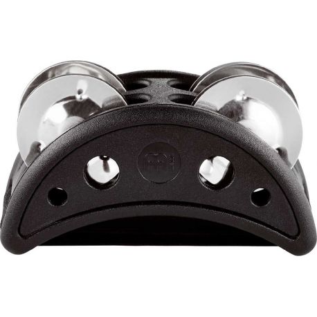 MEINL CFJS2S-BK PANDERETA COMPACT DE PIE EN ACABADO NEGR