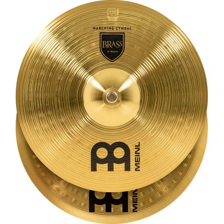 MEINL MA-BR-14M PLATOS DE CHOQUE 14, SERIE BRASS, PES