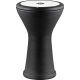 MEINL HE-3200 BASS ALUMINUM DOUMBEK, BLACK