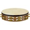 MEINL TAH2V-WB 2 ROWS, HAMMERED BRASS JINGLES, WALNUT BR