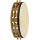 MEINL TAH2V-WB 2 ROWS, HAMMERED BRASS JINGLES, WALNUT BR