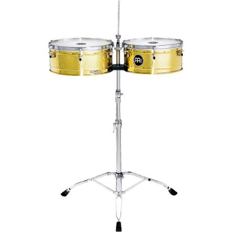 MEINL LC1BRASS 14 & 15 SOLID BRASS TIMBALES