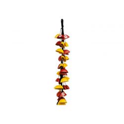 MEINL BI7RY FIBERGLASS BIRDS, REDYELLOW