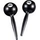 MEINL PM3BK PLASTIC MARACAS, BLACK