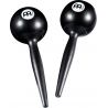 MEINL PM3BK PLASTIC MARACAS, BLACK