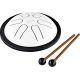 NINO PERCUSSION NINO980WH MINI STEEL TONGUE DRUM, BLANCO