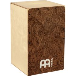MEINL SC100BW SNARECRAFT CAJON 100, BURL WOOD