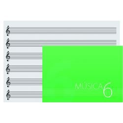 OQAN CUADERNO 6 PAUTAS DINA5 APAIS. VERDE