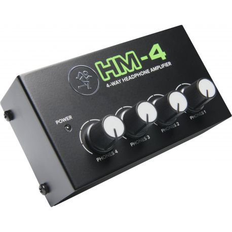 MACKIE AMPLIF. DE AURICULARES HM-4 4 CANALES