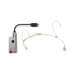 SAMSON MIC BUNDLE BROADCAST HEADSET (DE5 + UP1 ADAPTER)