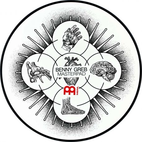MEINL MPP-12-BG PAD DE PRÁCTICAS 12 BENNY GREB