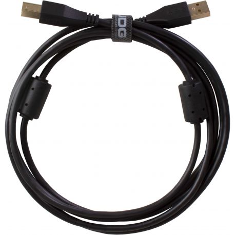 UDG GEAR U95001BL - UL CABLE USB 2.0 A-B BLACK STRAIGHT  1M